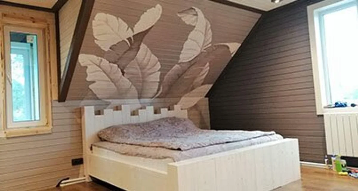 Окраска деревянного дома внутри: советы по окраске